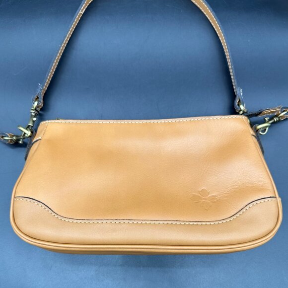 Patricia Nash Purse Leather Crossbody Bag Wallet Set Hazelnut Tan Handbag - Picture 4 of 16